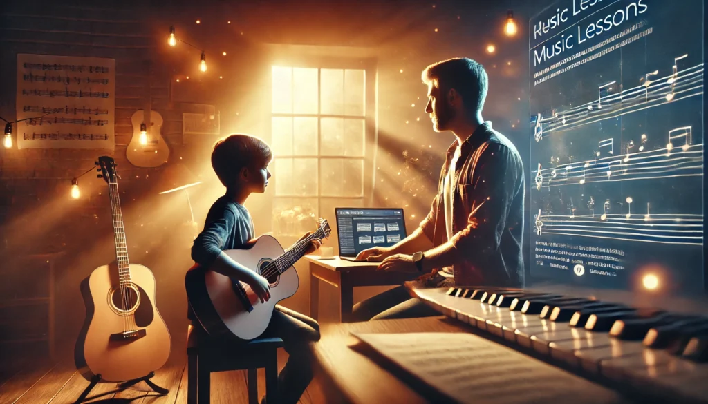 Music class for kids and adults at GS Music