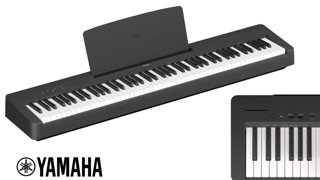 Yamaha P-145BT 88-key weighted digital piano for beginners